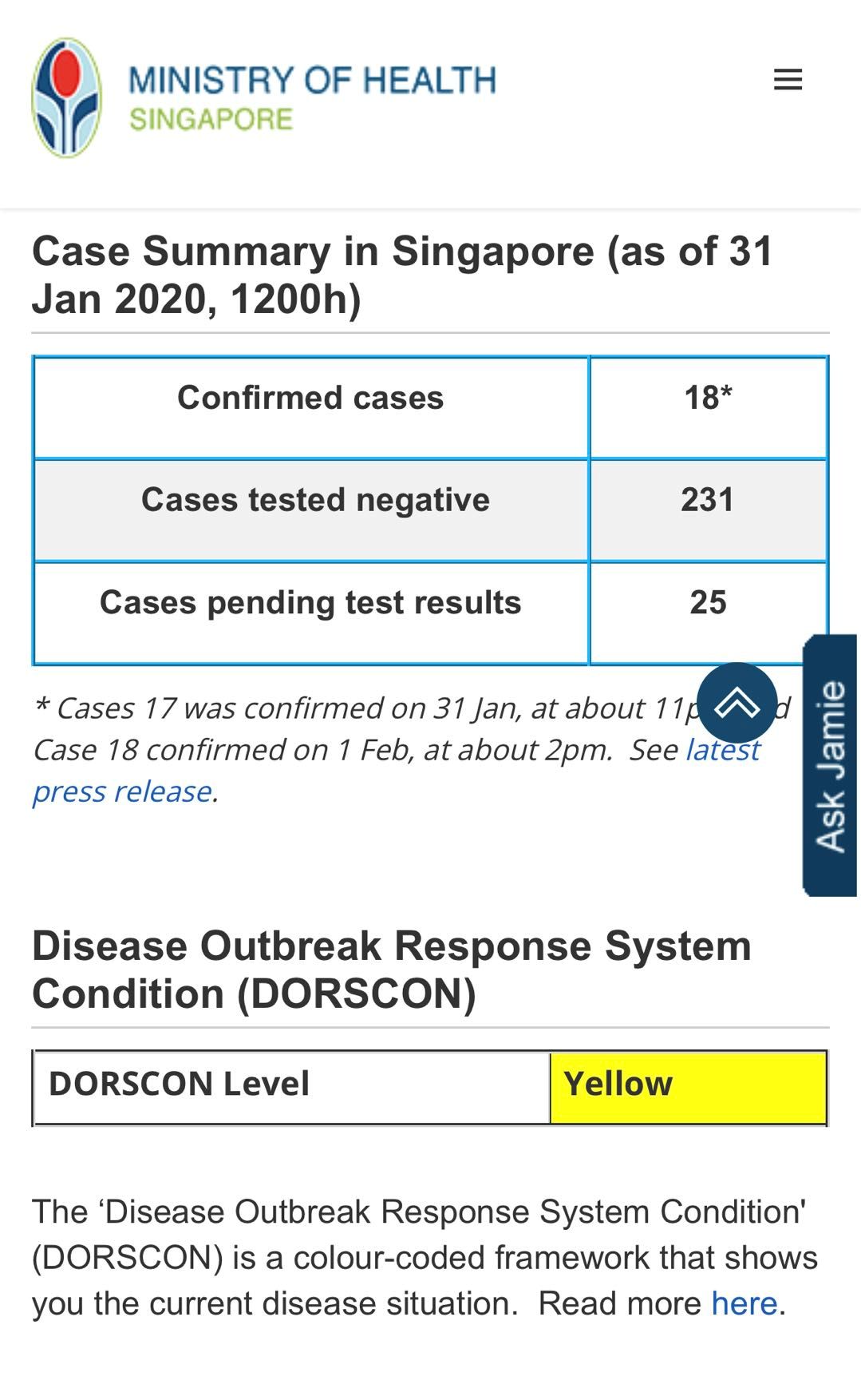 新加坡新型肺炎增至18例！总理李显龙：不要把矛头指向中国