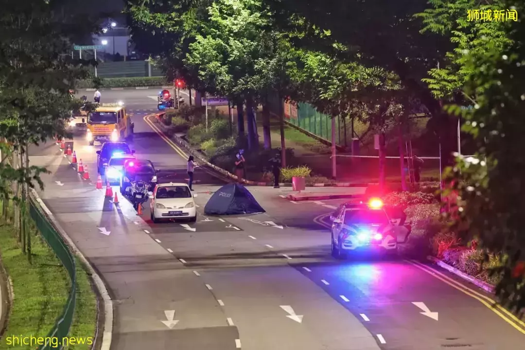 新加坡一名61岁女子在宏茂桥被多辆车撞倒，被拖行20米，当场宣告死亡