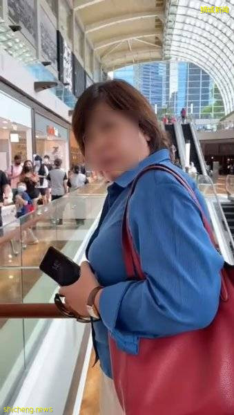◤獅城疫情◢ 逛名店不戴口罩 婦女還罵社距大使