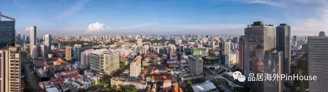 站在MIDTOWN MODERN的窗前,領略新加坡CBD武吉士的獨特魅力