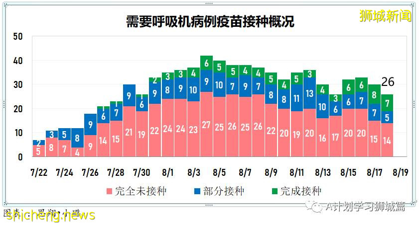 8月19日，新加坡疫情：新增32起，其中本土29起，輸入3起；公立培群學校一名小五生確診