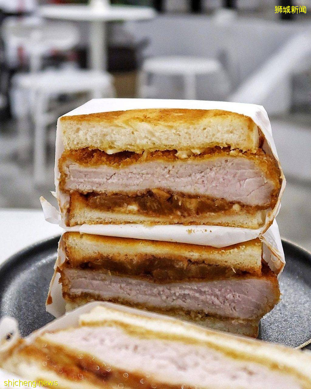 日式咖啡館Hello Arigato✨售賣牛肉、Otah餡三明治🥪厚實肉餅、特調醬汁,神奇的食物組合