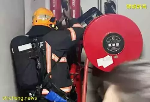 狮城组屋又火灾 2少年 1女童 夺门逃