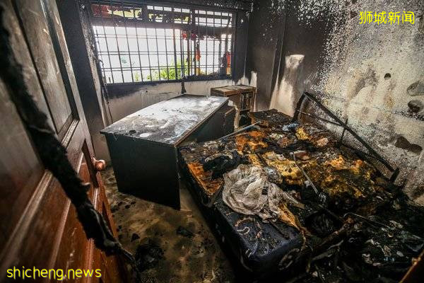 邻居住家失火男子受困  阿叔拿湿毛巾捂住嘴鼻