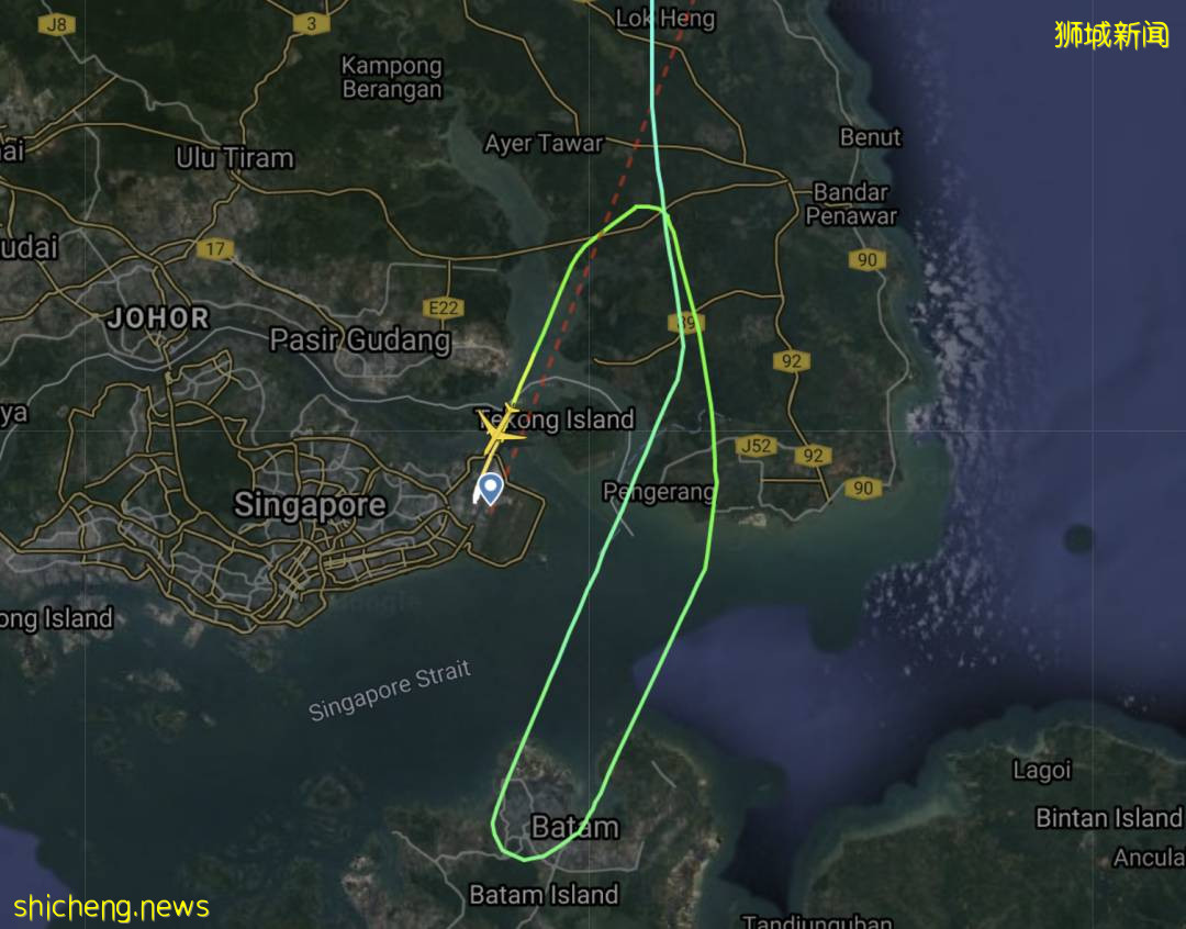 在廣州飛往新加坡的航班上，我發現了不一樣的風景