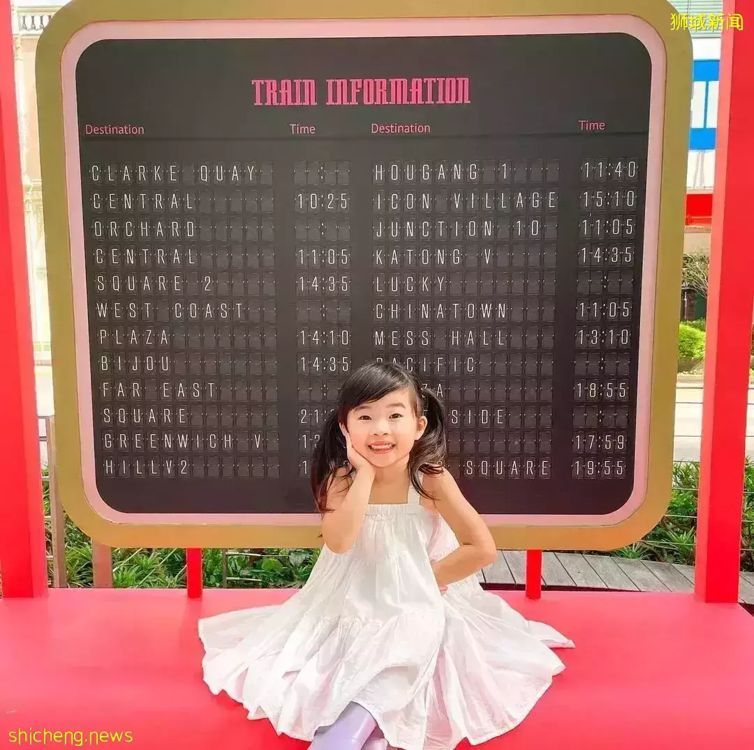 免费!乌节路网红新景点,粉红色火车来了