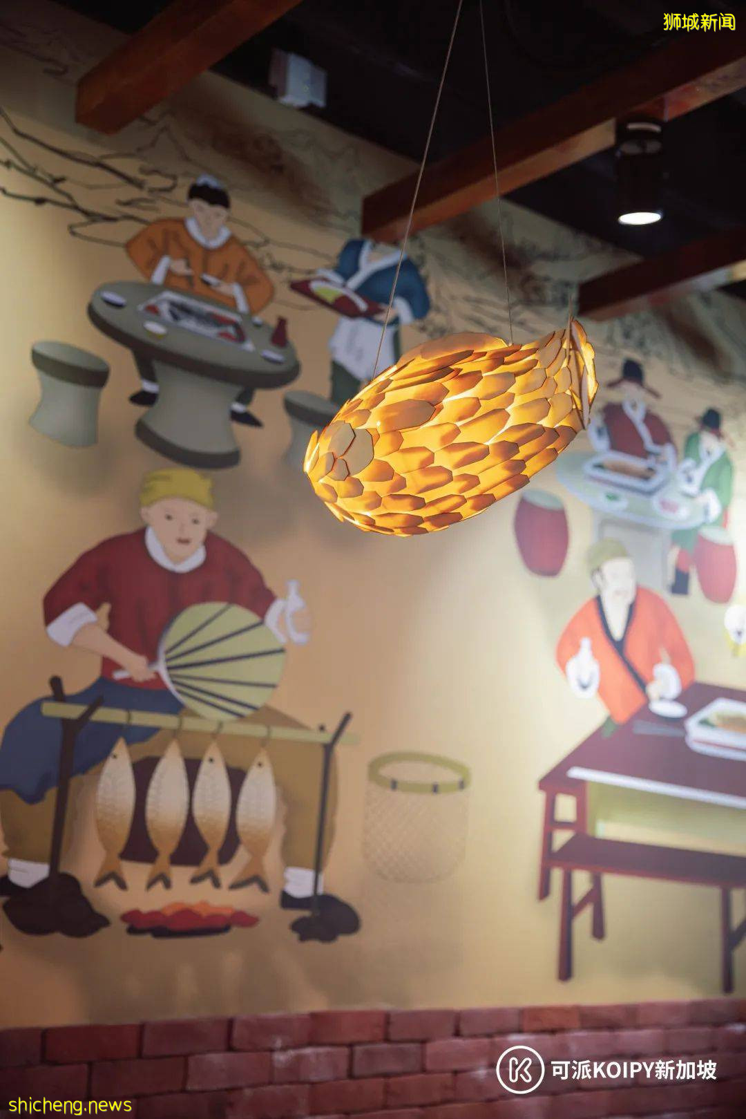 買一送一的烤魚和啤酒，拿來吧你