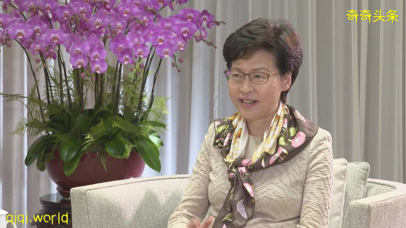 林郑月娥接受采访表态：不会惧怕美国制裁威胁！
