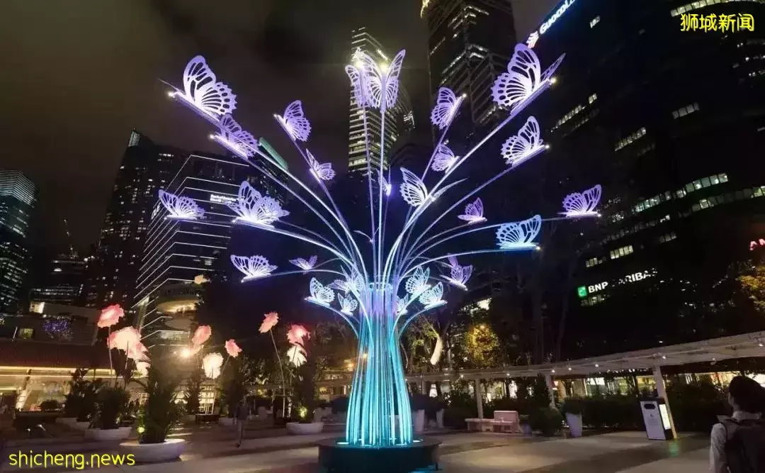 新加坡iLight灯光艺术节强势回归!光影交错,炫彩夺目