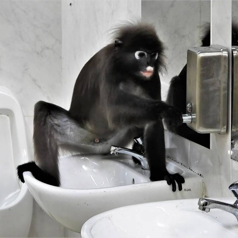 “惊!我在新加坡上厕所,竟然遇到了ta,差点吓尿!”