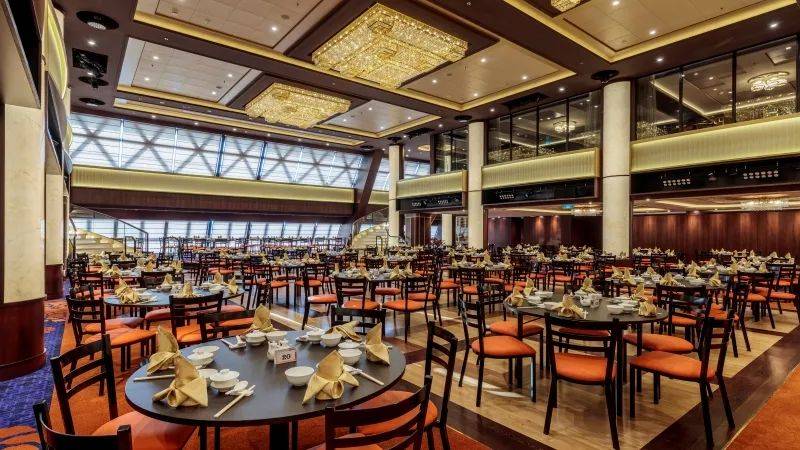 新加坡邮轮3晚$99！50米水滑梯、免费自助餐、海上烟花、魔术、舞台剧