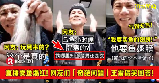 新加坡“賣魚哥”爆紅,誰是直播風口上的豬