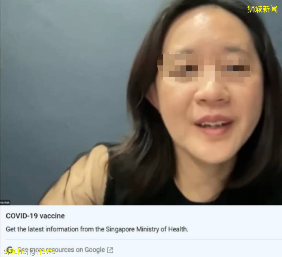 新加坡這個婦女宣揚反疫苗，視頻被下架！到底說了啥