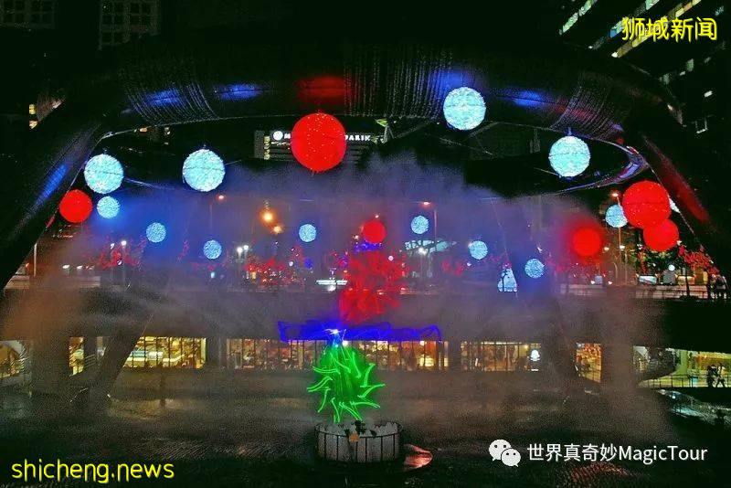 新加坡:令人惊叹的财富喷泉