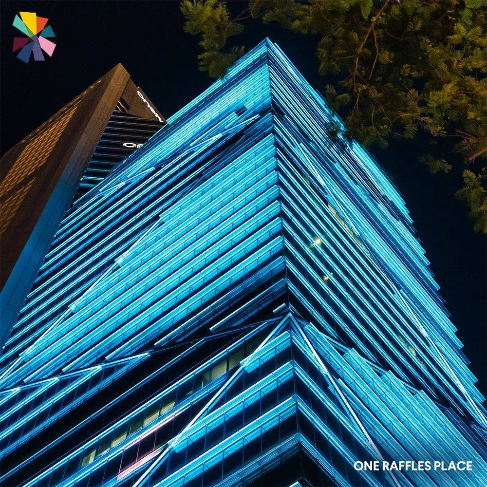 因爲這件事，新加坡變藍了