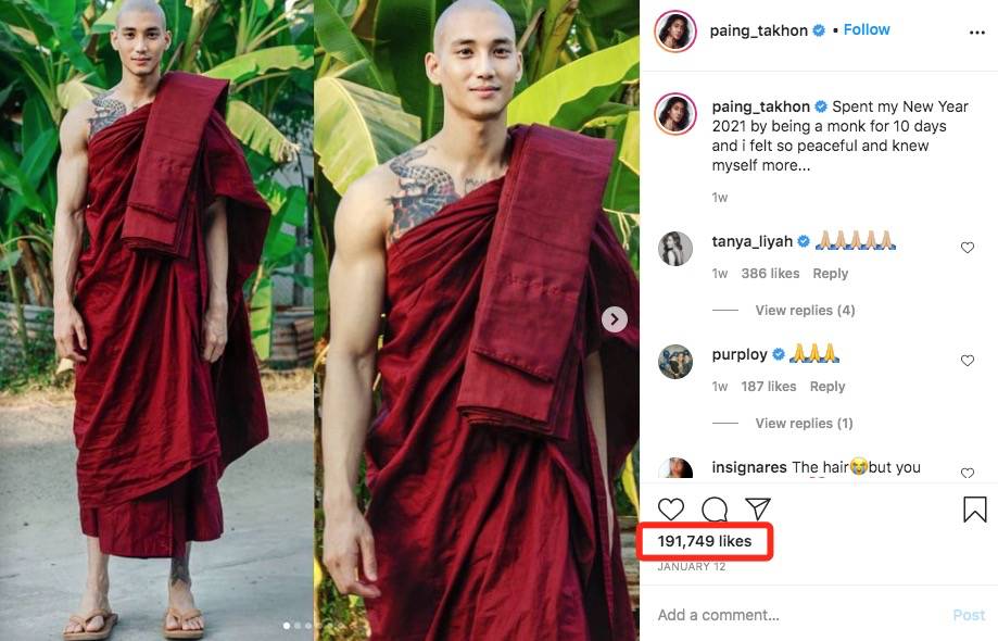 刷屏！史上最帥和尚火了！他到底是誰？新加坡10個最帥的男人表示不服