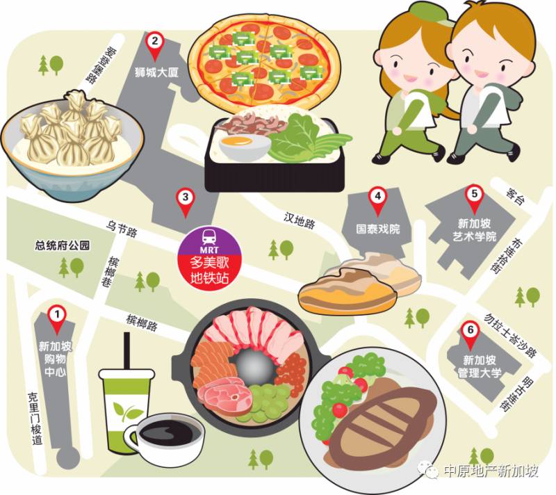 乌节路多美歌 CP值爆表的人气咖啡厅