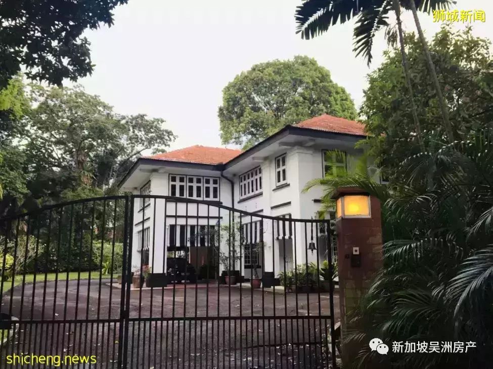 新加坡珍稀国宝级老建筑 黑白洋房