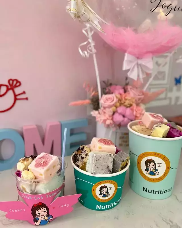 新加坡手作酸奶冰Yogurt Lady新店开张🎉天然健康+低卡低脂+美容养颜,小仙女狂吃也不胖