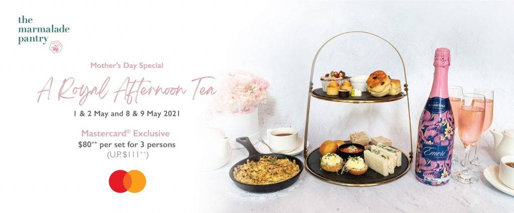 人均27新币的粉红色下午茶🍵!粉色香槟🍾️、精致甜品🧁母亲节特惠正在进行中@The Marmalade Pantry