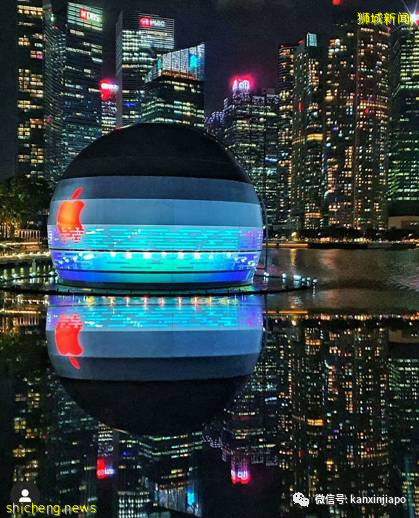 多图,超美!全球首家水上苹果店成新拍照热门地