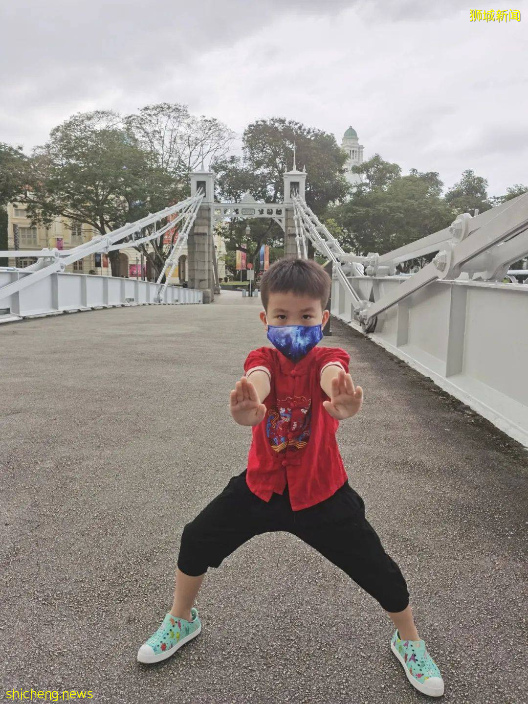 超燃！武术冠军在新加坡开武馆啦，孩子们兴奋到大叫，超爱他