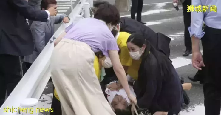 突发!日本前首相安倍遭枪击,李显龙总理痛斥暴力行为