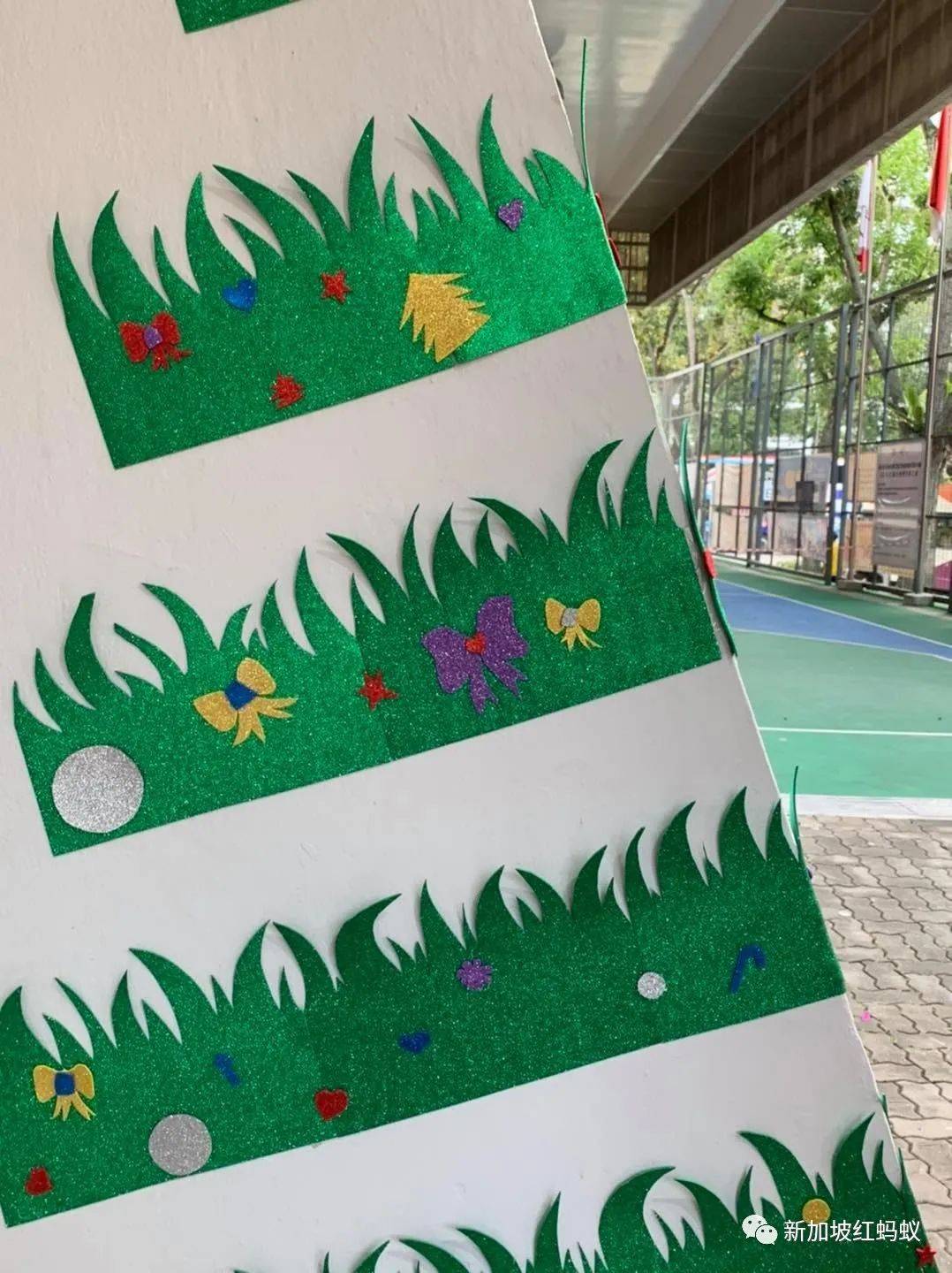 無須到烏節路人擠人，也能在組屋區感受溫馨的聖誕氛圍