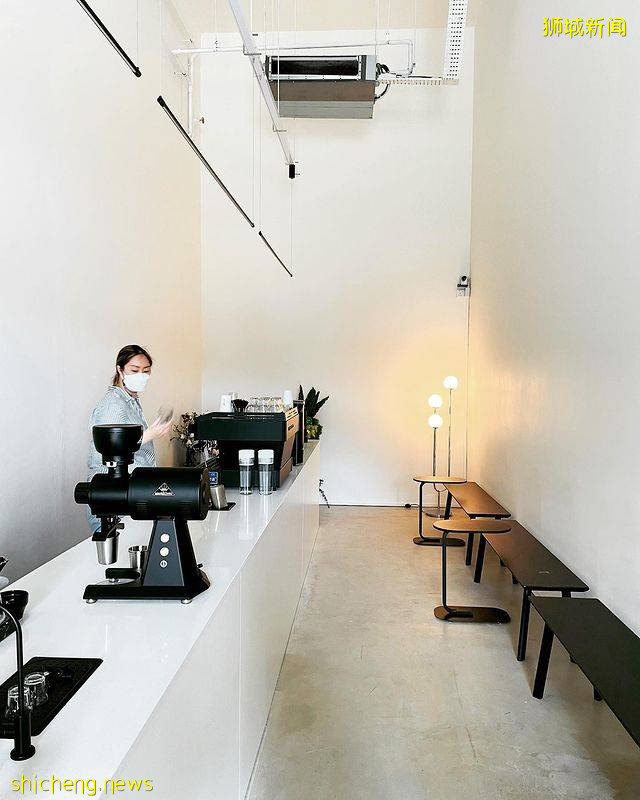 黑白极简风Cafe“Abseil”🖤全店只有五张桌子!静谧环境下品味咖啡☕