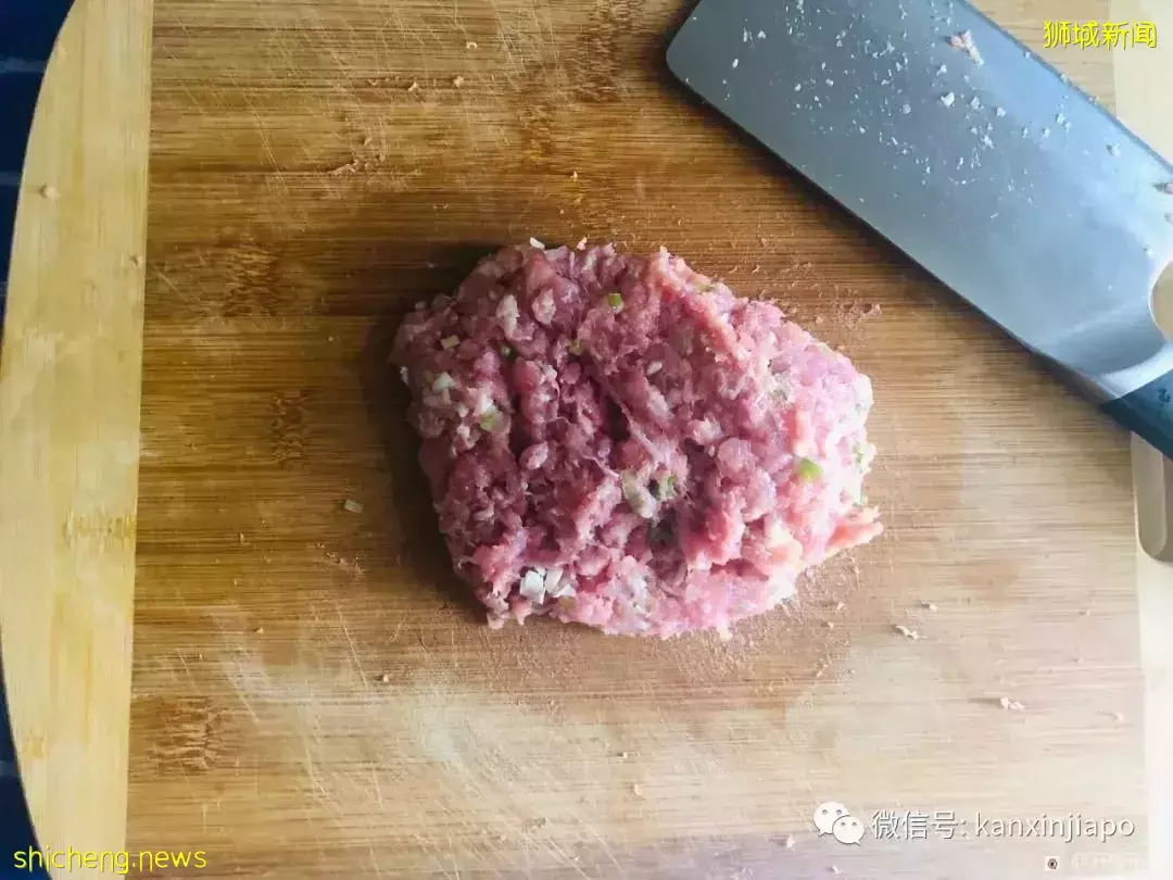 想念家乡美食了一一莼羹鲈脍之鲜肉小馄饨