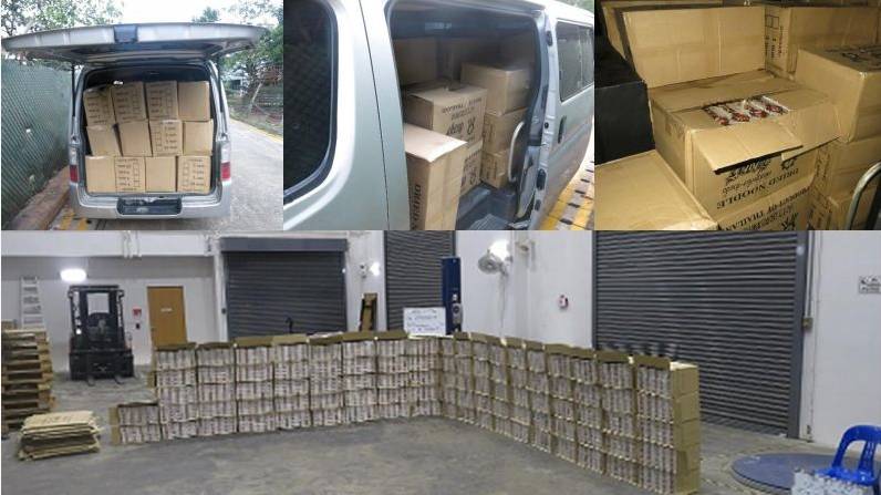 新加坡关税局缉获2300条漏税香烟，逮捕一中国籍男子，漏税超20万人民币