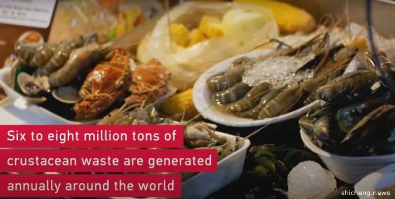 NTU科研前线 | 研究人员从发酵的水果与虾壳中提取甲壳素