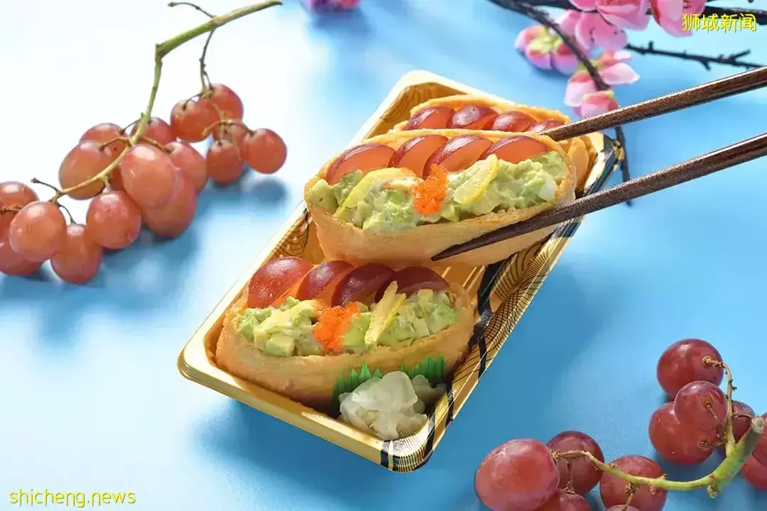 水果寿司+火焰拉面+中式点心下午茶，根本吃不过来