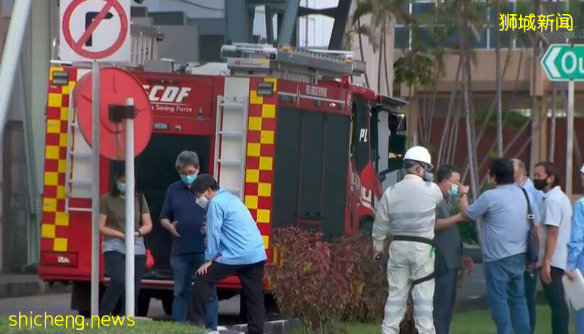 新加坡一垃圾焚化厂起火爆炸酿一死两伤,内部调查影像流出