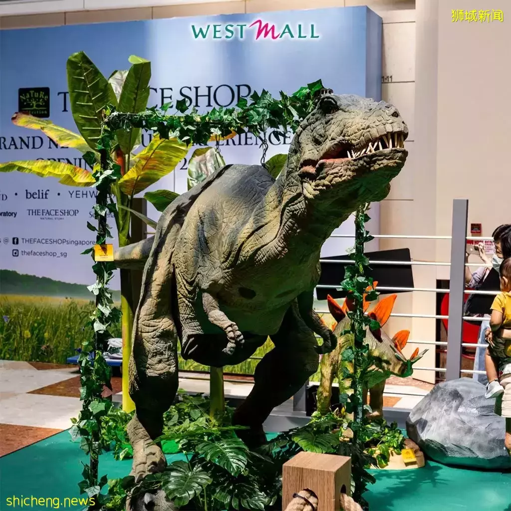 免費入場！Jurassic Alive恐龍軍團空降West Mall🦖消費滿數額還可兌換樂高與抱枕