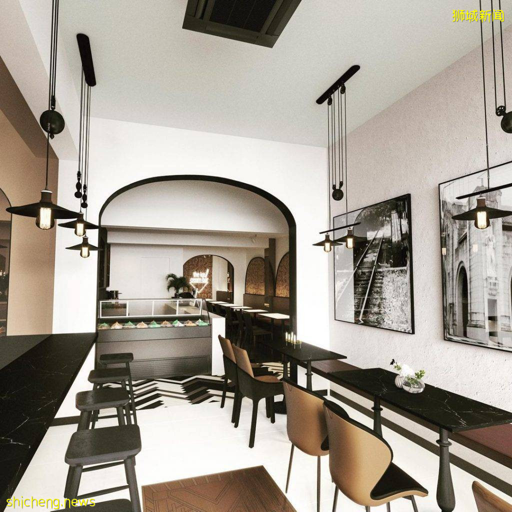 The Ice Cream Bar开到新加坡!黑白南洋风格店面,冰激淋与鸡尾酒的奇妙碰撞