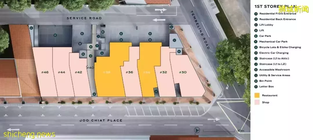 Atlassia【5月即將開盤 新加坡遺産保護區內古典與現代相結合的新公寓 永久地契 世代傳承 學區房 】