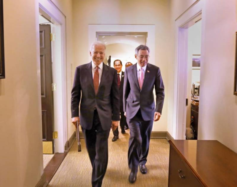 最新外媒采訪!李顯龍喊話拜登:請跟中國搞好關系