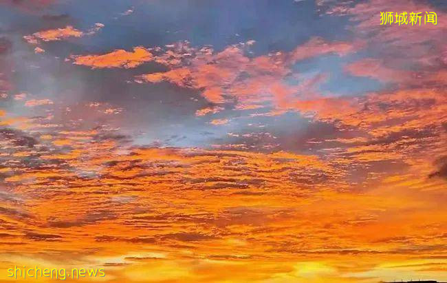 新加坡絕美晚霞霸屏網絡，你看了嗎？獅城這些地點最合適賞晚霞