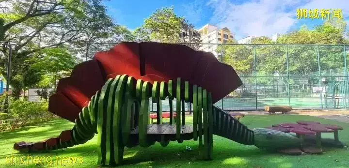 丹麦扭曲房登陆新加坡组屋区:恐龙、沉船世界让儿童的想像力奔驰