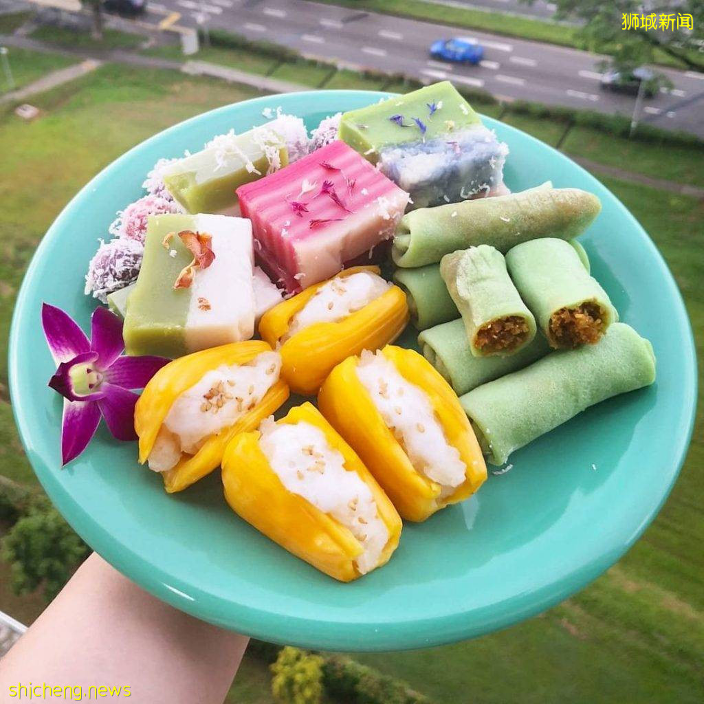 高顔值娘惹糕ONE SWEET BITE🌈傳統+創新口味,軟糯可口😍每吃一塊都是神享受