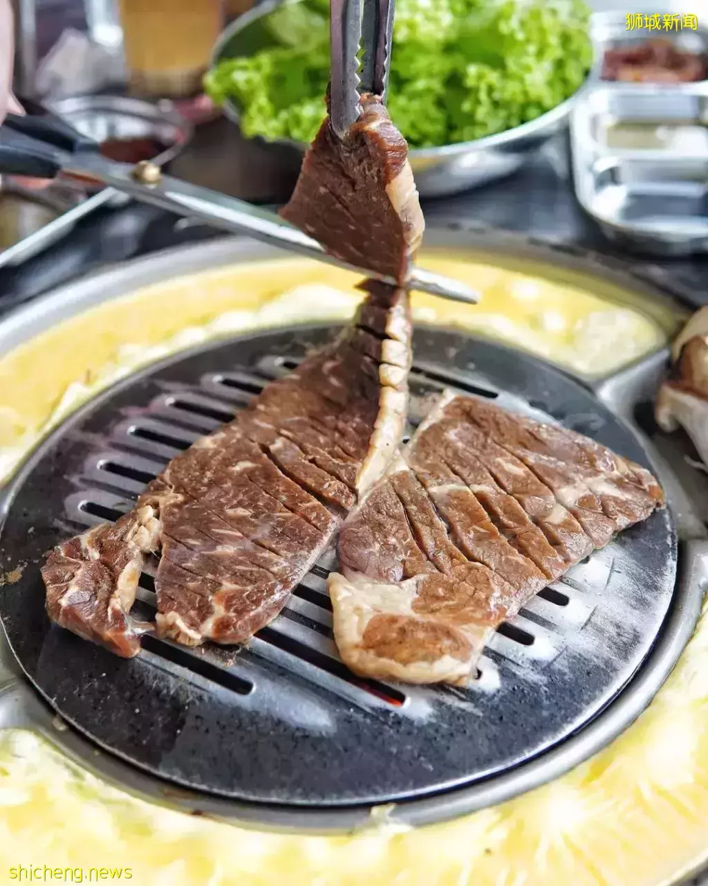 The GOGI韩式铁板芝士炸鸡、辣炒猪肉、芝士玉米🤤 经典韩式料理这里吃