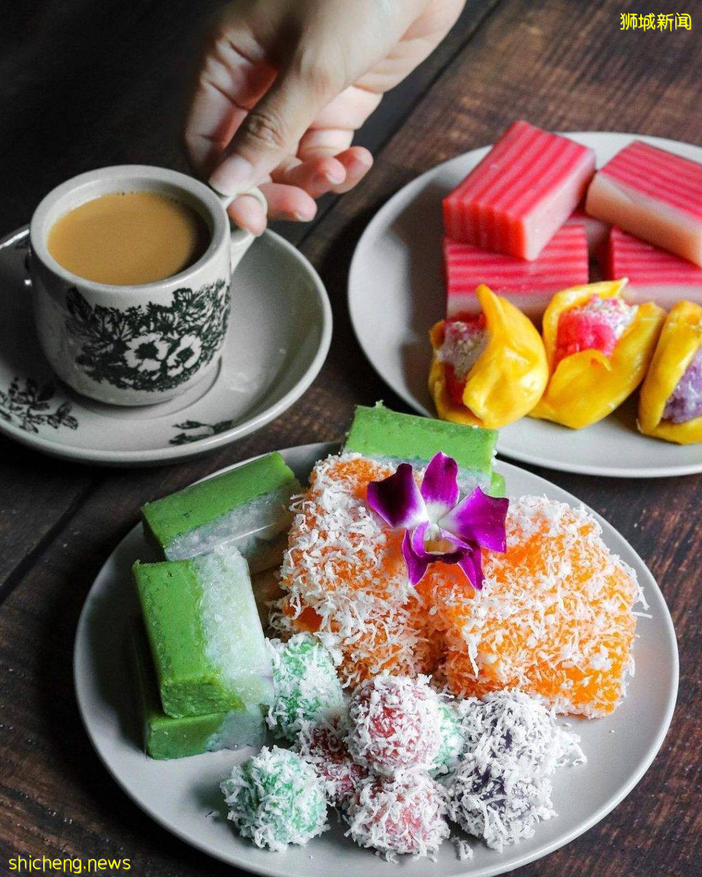 高顔值娘惹糕ONE SWEET BITE🌈傳統+創新口味,軟糯可口😍每吃一塊都是神享受