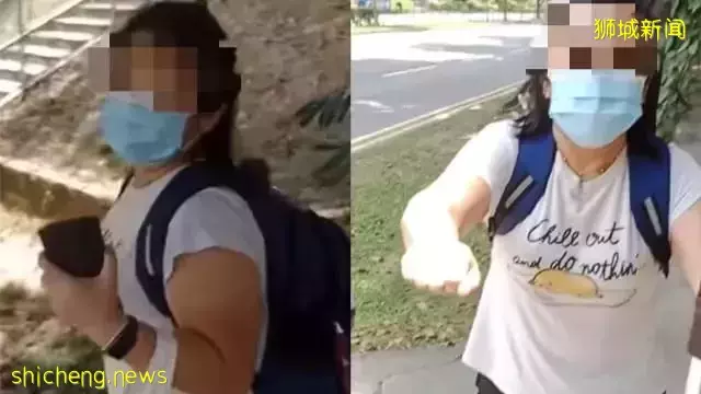 妇女人行道拒让路脚踏车 骑士当面斥责被网喷