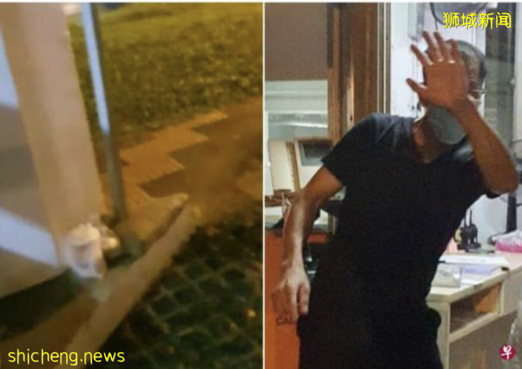 阻擋外送員送餐 保安將食物扔草地!