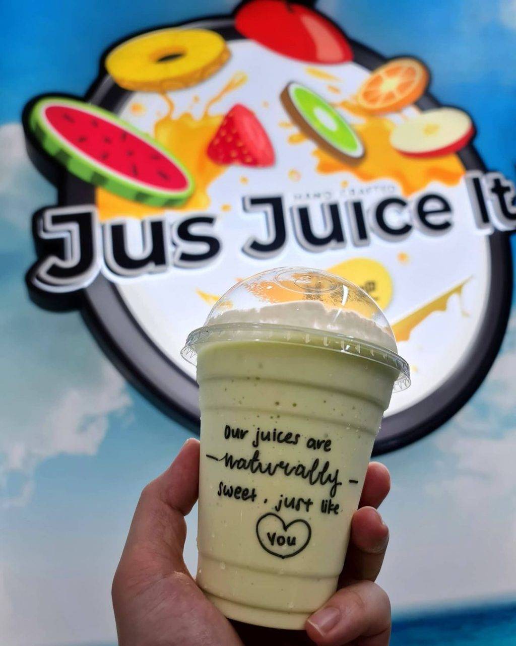 好喝又不胖！創新概念果汁店“Jus Juice It！”鮮榨果汁+新鮮水果做Topping🤤 清爽+健康太犯規啦