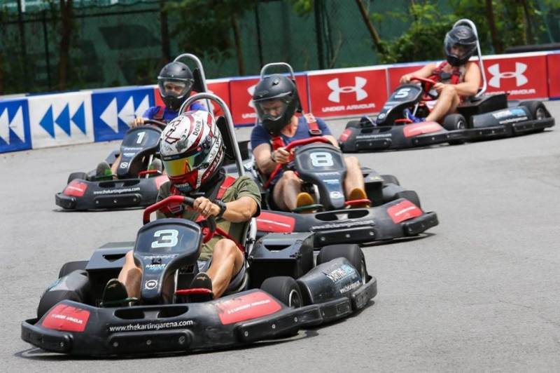 周董林俊傑同款賽道🏎️ 新加坡速度與激情,The Karting Arena No 1電動卡丁車🏁