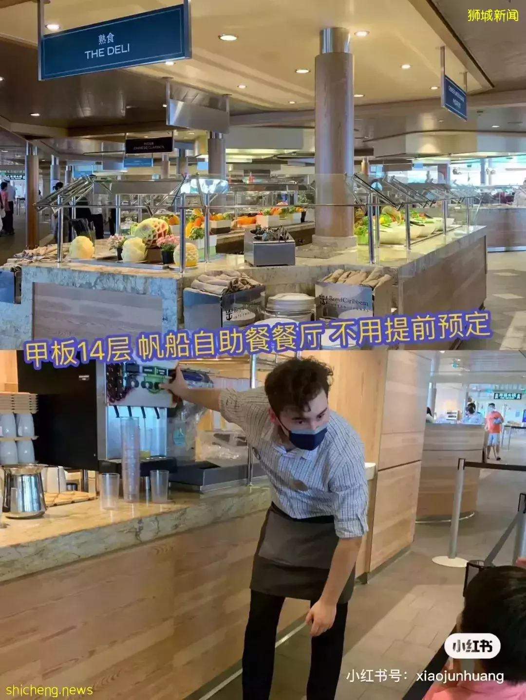 羡慕!一家四口5天4夜坐豪华邮轮免费,攀岩、冲浪、蹦极、跳伞,数不尽的美食和表演