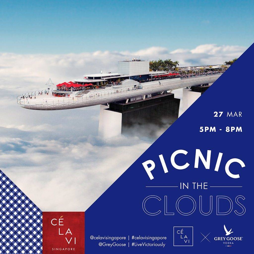 本地首个云端上野餐☁🏆高空酒吧餐厅Cé La Vi✨百米上空饮酒品美食，绝对梦幻体验💗 