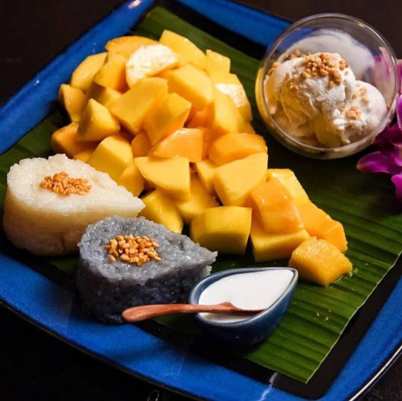 米飯系列 舌尖上的“芒果糯米飯”，吃完又雙叒叕想去泰國了